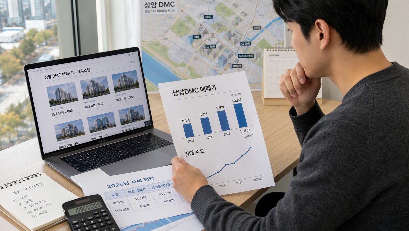 상암DMC 부동산 매매·임대 시장 동향과 투자 포인트