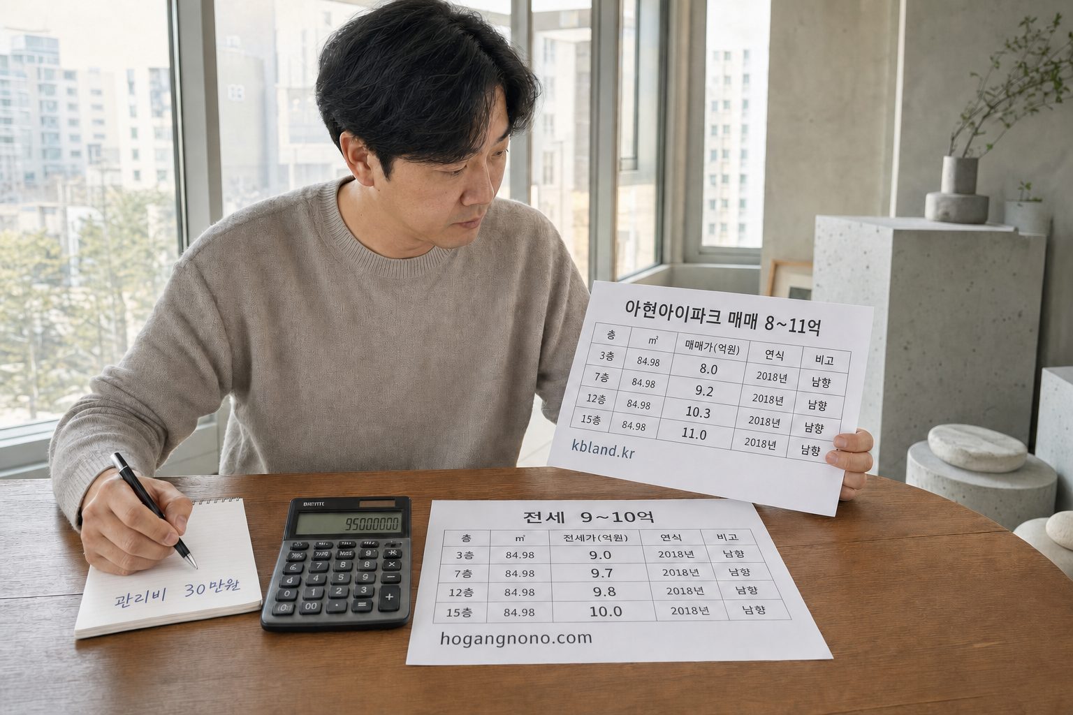 아현아이파크 아파트 실거래가와 매매 주의점