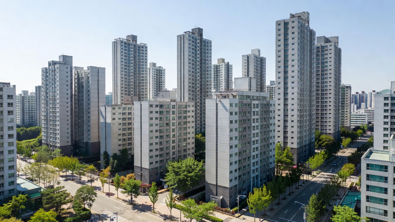 상암2지구 주요 아파트 단지 모습