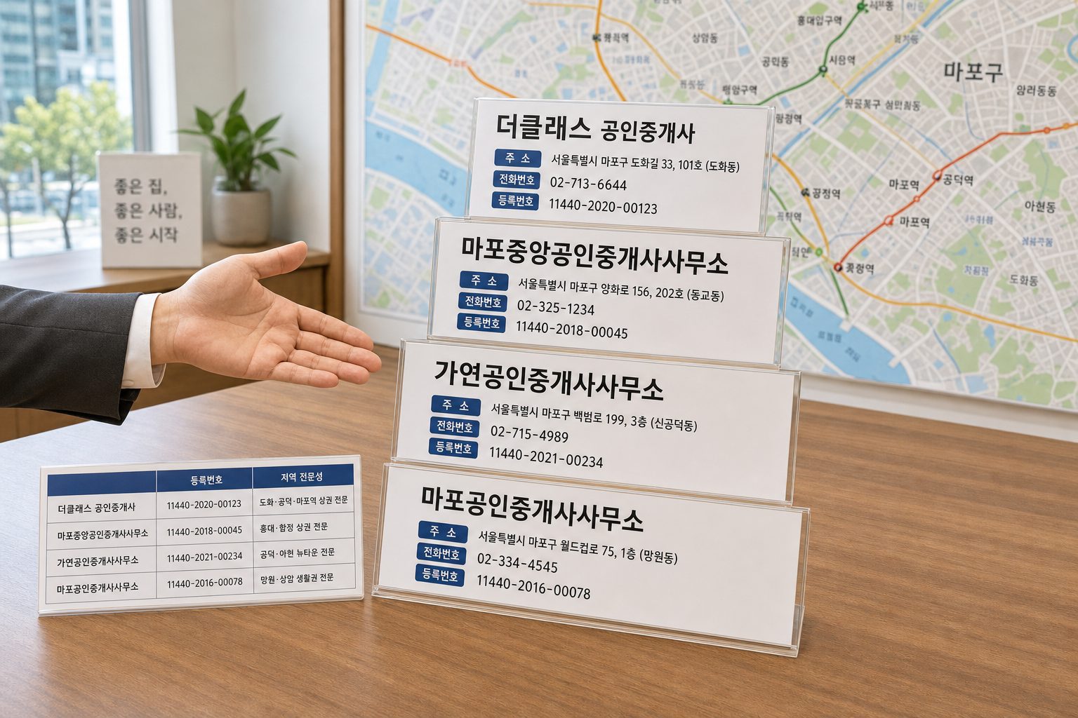 마포구공인중개사 추천과 계약 시 주의점
