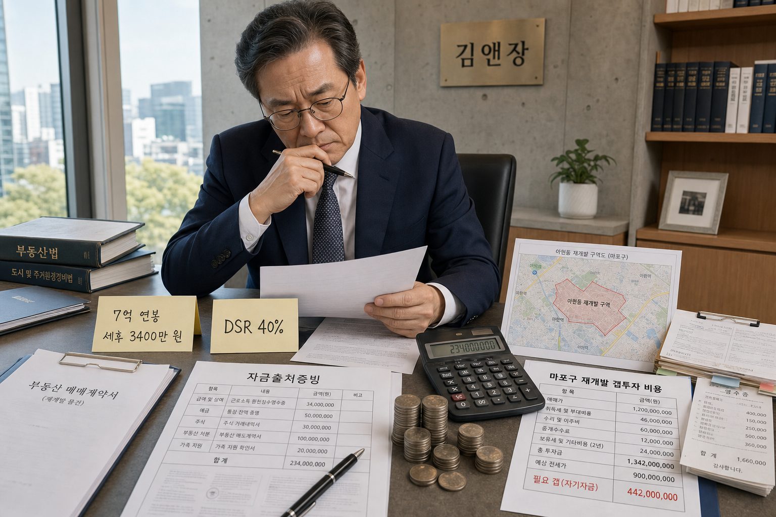 김앤장 시니어 변호사 정도면 마포구 재개발 구역 갭투자 시 주의할 점