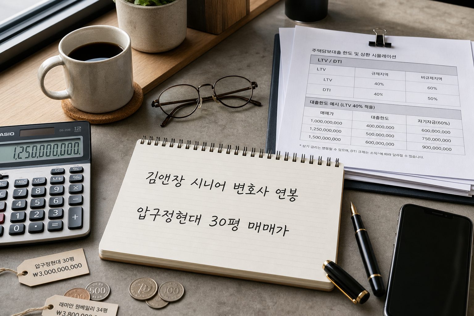 변호사 정도면 압구정현대 매수할 김앤장 시니어 변호사 연봉으로 알아보기