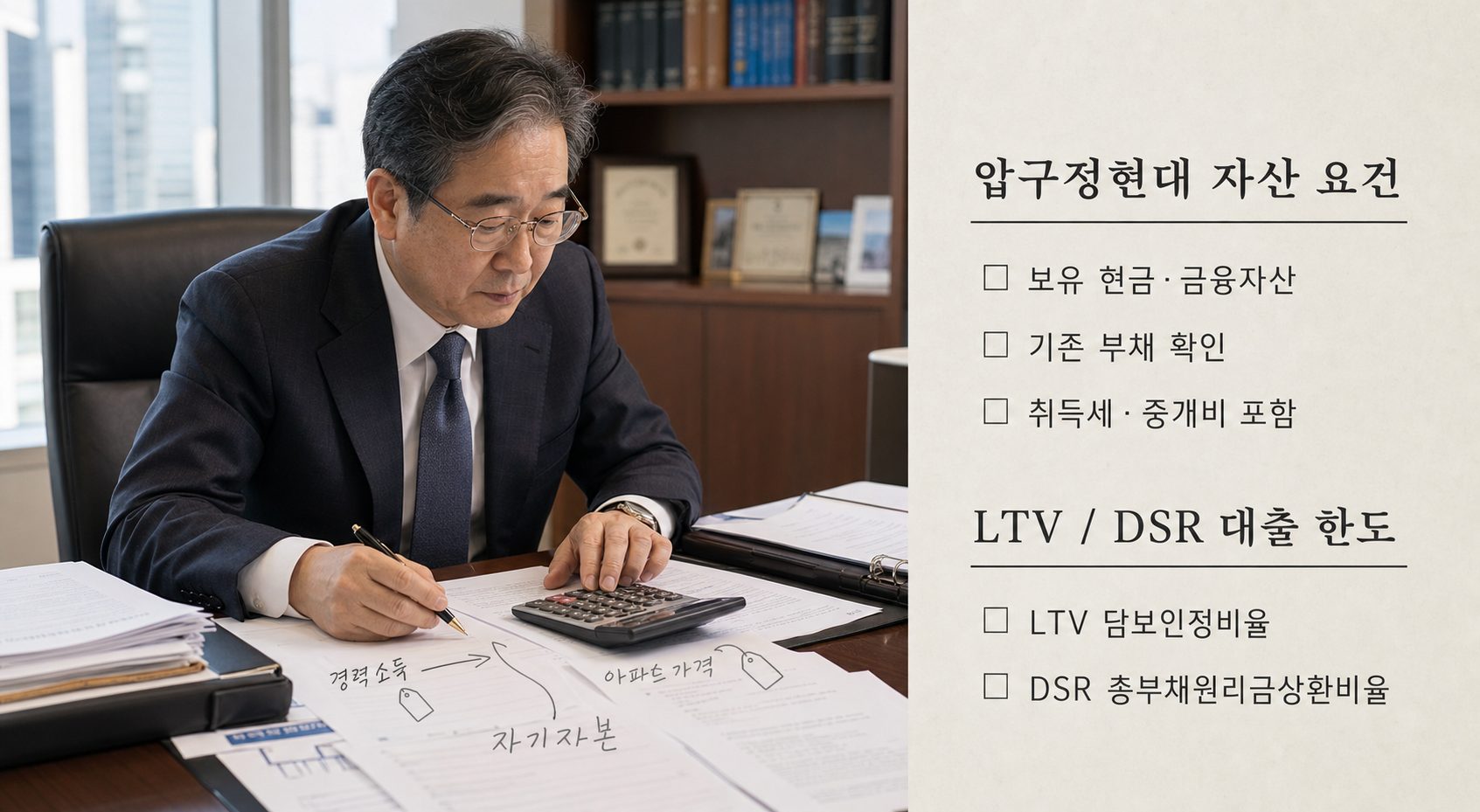 변호사 정도면 압구정현대 매수할 압구정현대 매수 전 변호사 경력·자산 조건 체크리스트