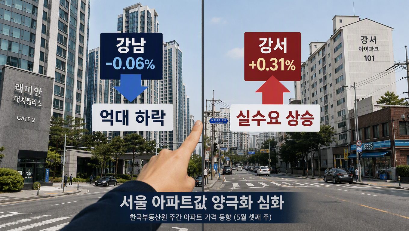서울 부동산 가격 하락 이유는?
